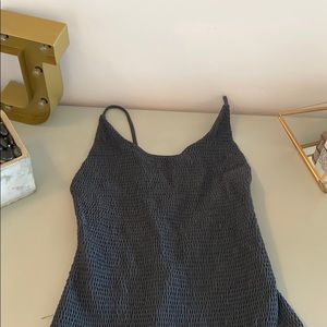 Tori praver grey suit